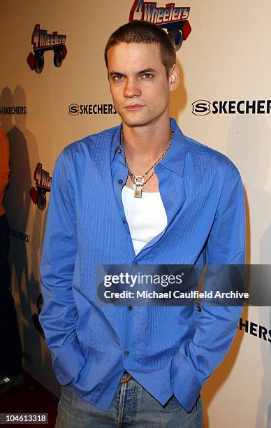Shane West during 4 Wheelers By Skechers - Arrivals at The Hollywood Palladium in Hollywood, California, United States.