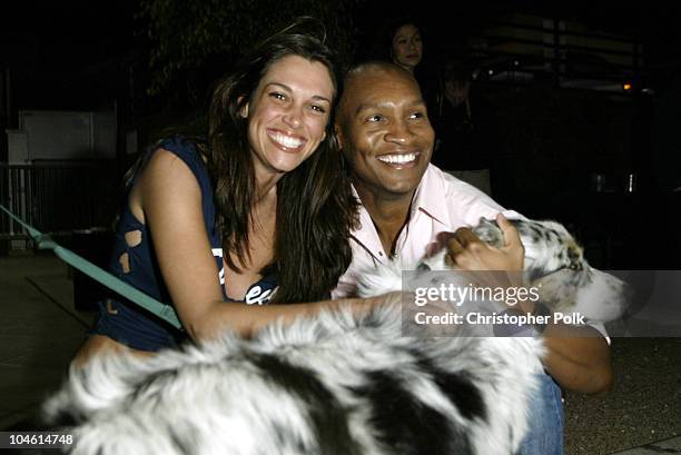 Lisa Donahue and Marcellas Reynolds during "Animal Avengers" Benefit Party - Arrivals at The Key Club in Hollywood, CA, United States.