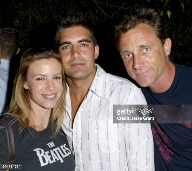 Jenna Gering, Galen Gering and Justin Carroll during Kelly Nishimoto "Corset Couturier" - Party and Fashion Show at Gamine Salon in West Hollywood,...