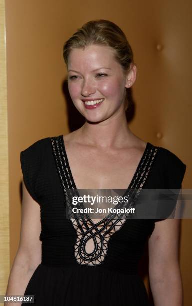 Gretchen Mol during 2002 Fox Summer TCA Party at Sky Bar at The Mondrian Hotel in West Hollywood, California, United States.