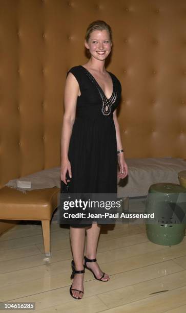 Gretchen Mol during 2002 Fox Summer TCA Party at Sky Bar at The Mondrian Hotel in West Hollywood, California, United States.