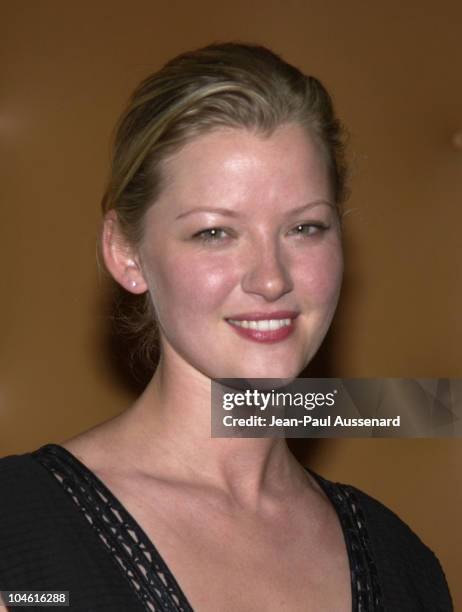 Gretchen Mol during 2002 Fox Summer TCA Party at Sky Bar at The Mondrian Hotel in West Hollywood, California, United States.