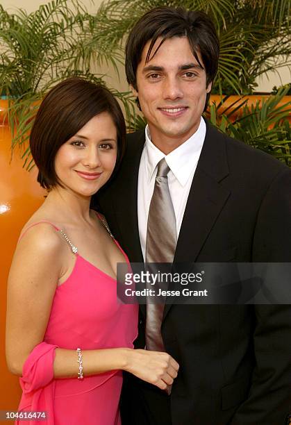 Silvana Arias and Jorge Alberti during 31st Annual Daytime Emmy Awards Creative Arts Presentation - Arrivals at Grand Ballroom at Hollywood and...