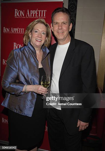 Barbara Fairchild, Bon Appetit editor-in-chief and Thomas Keller