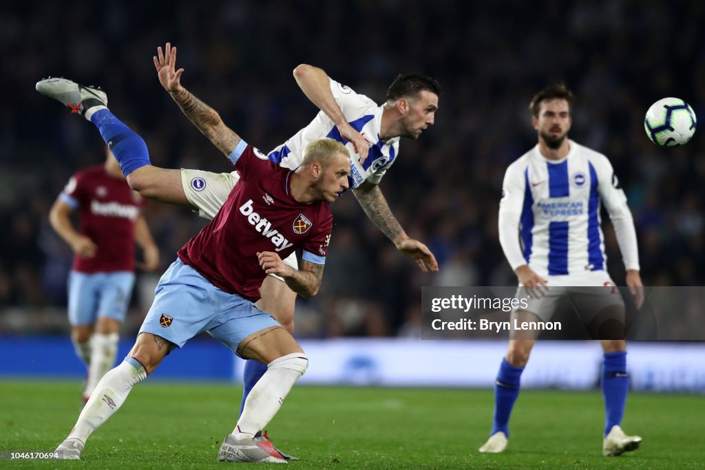 Brighton & Hove Albion v West Ham United - Premier League