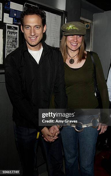 Elon Gold and wife Sacha during Mantra at The Key Club Every Saturday Night/Grand-Opening at Key Club in West Hollywood, California, United States.