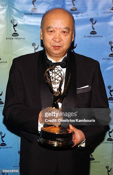 Katsuji Ebisawa, NHK president, Directorate Award winner