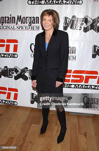 Lesley Visser during Party for ESPN The Magazine's "Next" 2003 Athlete Year End Issue at EXIT in New York City, New York, United States.