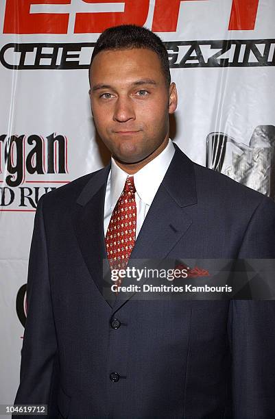 Derek Jeter during Party for ESPN The Magazine's "Next" 2003 Athlete Year End Issue at EXIT in New York City, New York, United States.