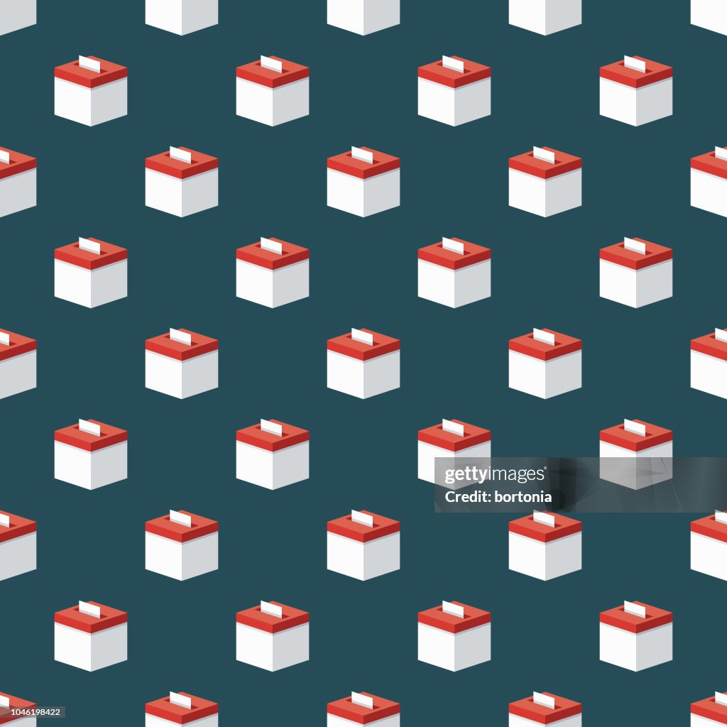 Voting Box Pattern Election Ballot Box Seamless Pattern High-Res Vector Graphic - Getty Images