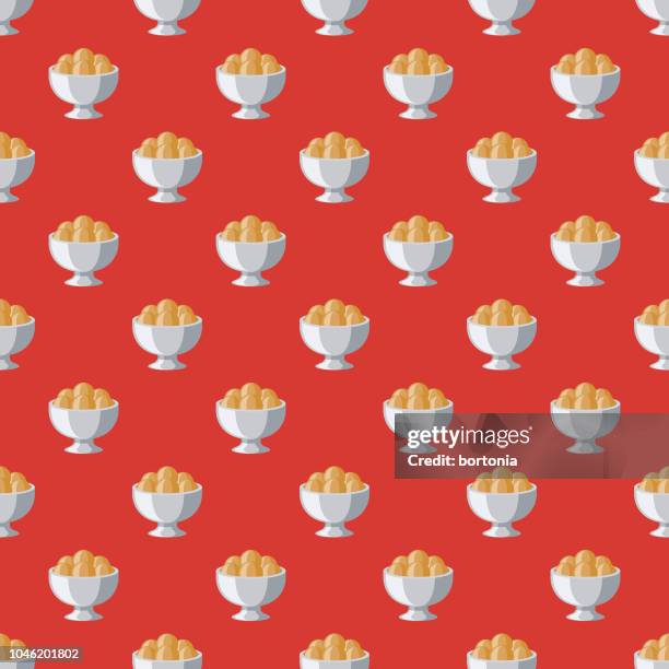 ramadan luqaimat seamless pattern - ramadan background stock illustrations