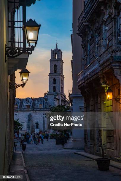 Plaza de San Francisco de Asís in Habana Vieja district, Havana, Cuba is one of the four leading plazas in Havana.. The square that is in front of...