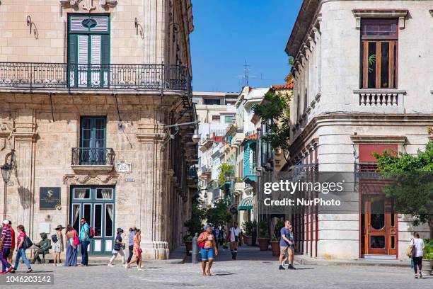 Plaza de San Francisco de Asís in Habana Vieja district, Havana, Cuba is one of the four leading plazas in Havana.. The square that is in front of...