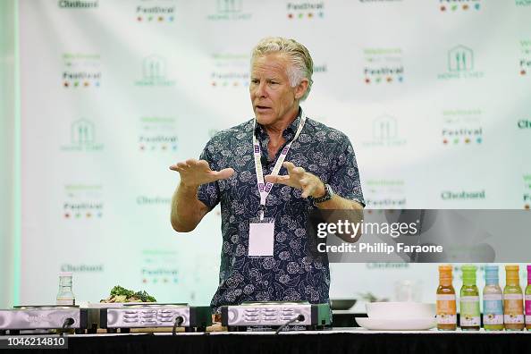 Mark Risson Mark Sisson participates in a cooking demo during the Wellness Your ...