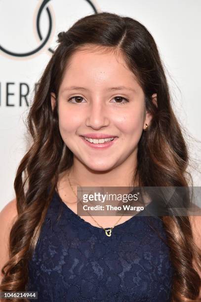 Daniela Demesa attends the "ROMA" premiere during the 56th New York Film Festival at Alice Tully Hall, Lincoln Center on October 5, 2018 in New York...