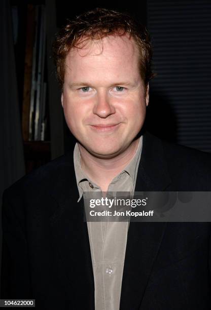 Joss Whedon during "Buffy The Vampire Slayer" Wrap Party at Miauhaus in Los Angeles, California, United States.