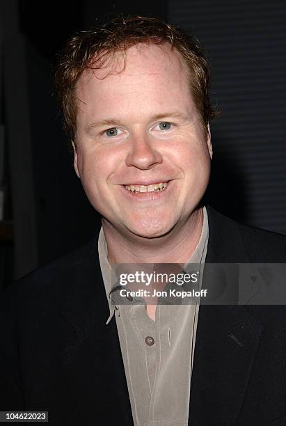 Joss Whedon during "Buffy The Vampire Slayer" Wrap Party at Miauhaus in Los Angeles, California, United States.