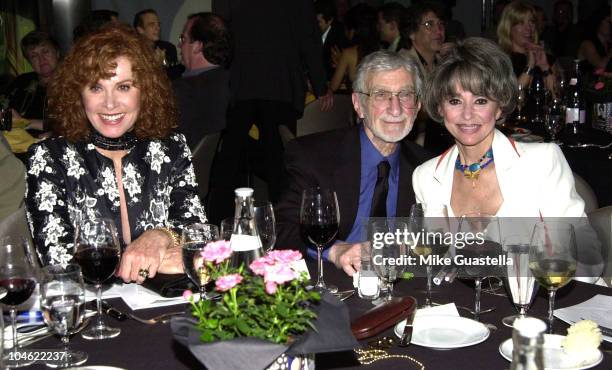 Stefanie Powers, guest and Rita Moreno during 2003 Tony Awards - Jennifer Tilly Host West Coast Tony Awards Party to Benefit Aid for AIDS and the...
