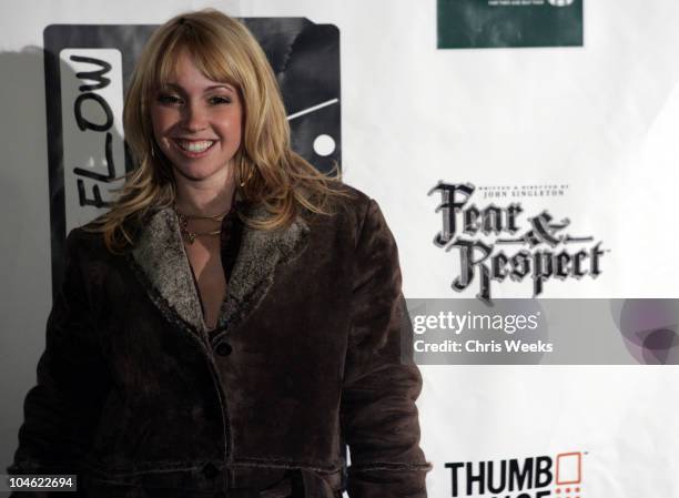 Jennifer Kelly Tisdale during 2005 Park City - "Hustle and Flow" Party at The Premiere Lounge in Park City, Utah, United States.