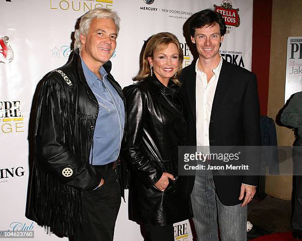 Phyllis George and Paul Turcotte during Livestyle's AFI Premiere Lounge 2005 Screening of "LIttle Athens" - After Party Hosted by Bacardi, Svedka...