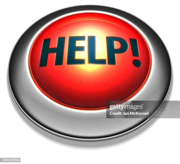 Help Button Back Help Button Angled Illustration - Getty Images
