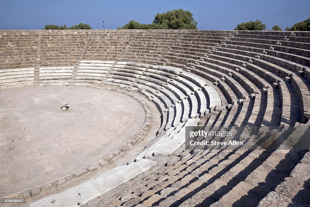 Salamis in Turkish Cyprus 