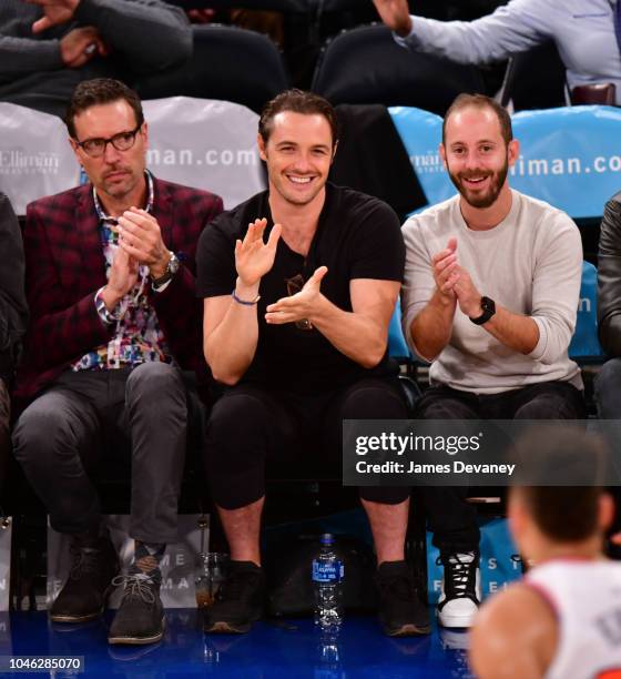 Celebrities Attend The New York Knicks Vs New Orleans Pelicans, News Photo