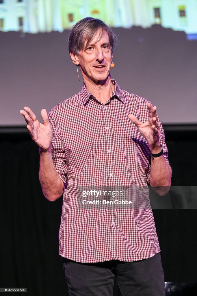 Borowitz Writer Andy Borowitz speaks during The 2018 New Yorker Festival ...
