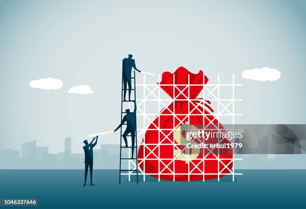 building - activity - rebar construction stock illustrations