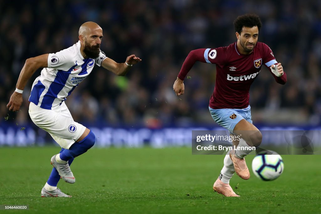 Brighton & Hove Albion v West Ham United - Premier League