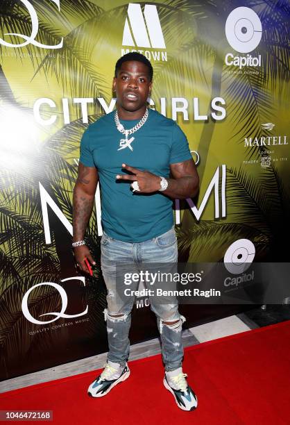 Rapper Casanova attends the kick off party of the BET Hip Hop Awards on October 5, 2018 in Miami, Florida.