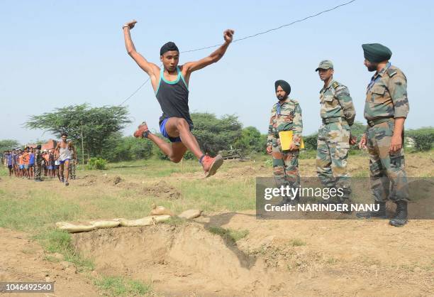 Army Rally 74 Indian Army Recruitment Rally At Amritsar Stock Photos, High-Res ...