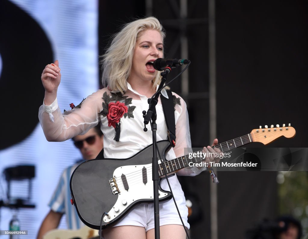 Molly Rankin of Alvvays performs during the 2018 Austin City Limits