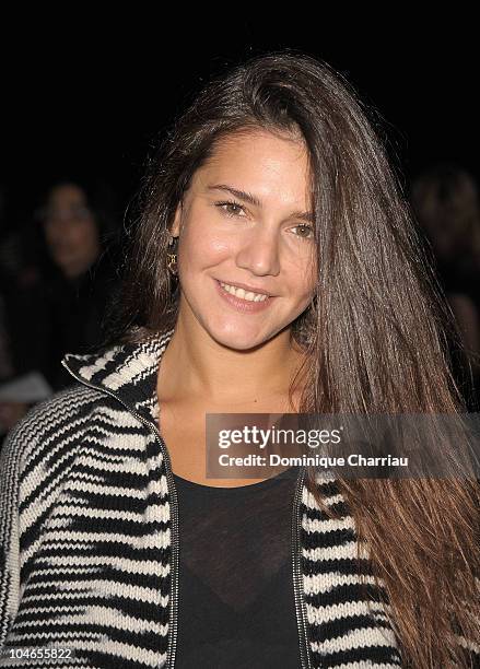 Magarita Missoni attends the Viktor & Rolf Ready to Wear Spring/Summer 2011 show during Paris Fashion Week at Espace Ephemere Tuileries on October 2,...