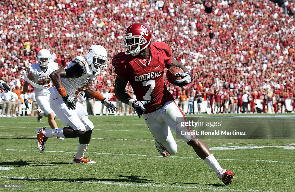 Texas v Oklahoma