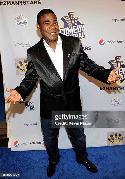 Tracy Morgan attends Comedy Central's Night Of Too Many Stars: An Overbooked Concert For Autism Education at the Beacon Theatre on October 2, 2010 in...