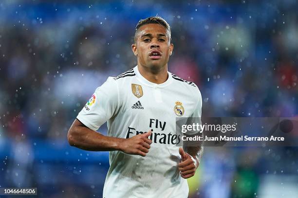 Mariano of Real Madrid CF looks on during the La Liga match between Deportivo Alaves and Real Madrid CF at Estadio de Mendizorroza on October 6, 2018...