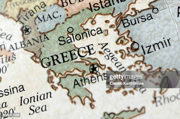 greece - turkey map stock pictures, royalty-free photos & images