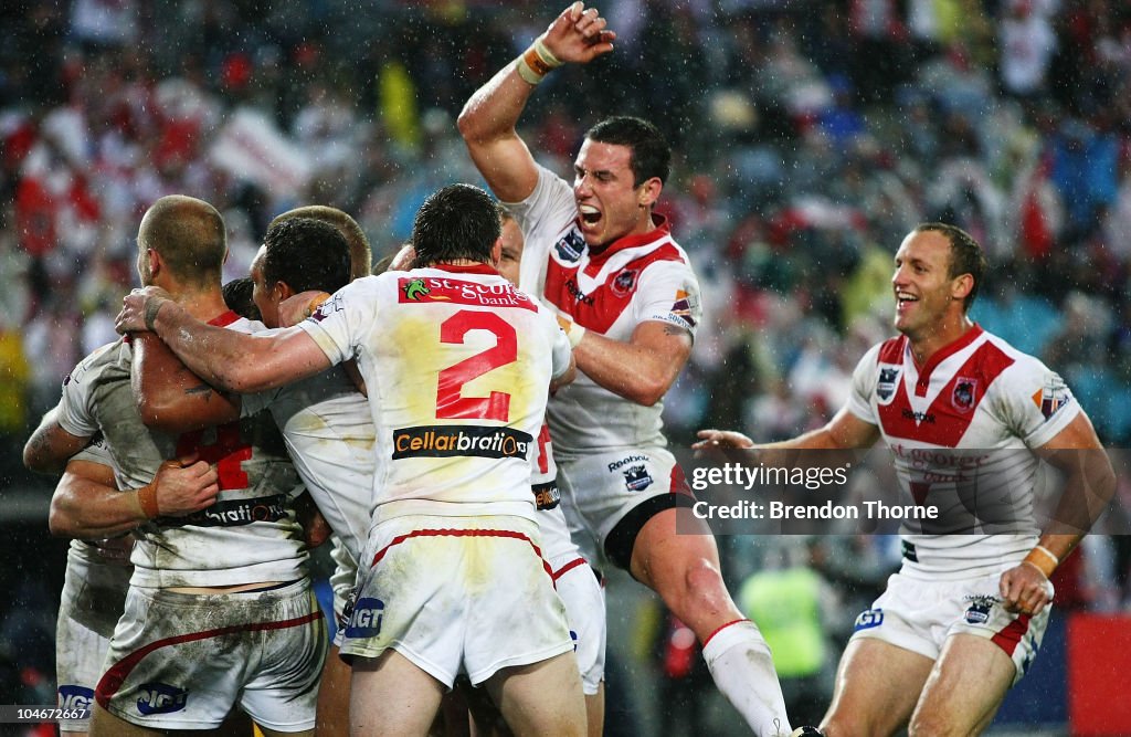 NRL Grand Final - Dragons v Roosters