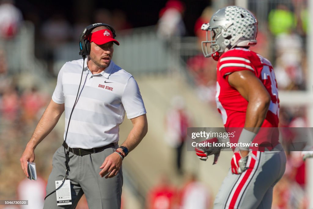 COLLEGE FOOTBALL: OCT 06 Indiana at Ohio State