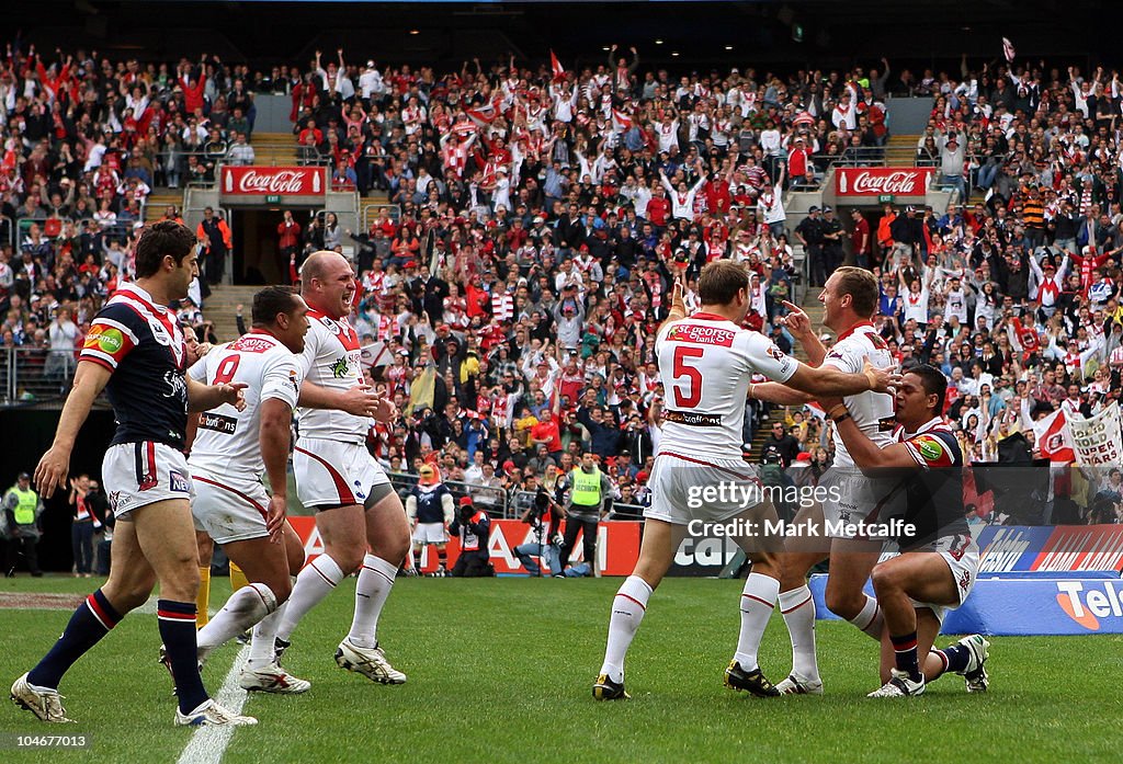 NRL Grand Final - Dragons v Roosters