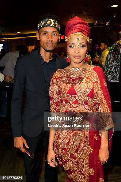 Eelam Rapper Rapper Neelam Hakeem and guest attend the BET Hip Hop Awards 2018 ...