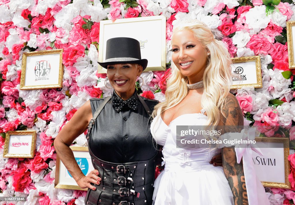 Dorothy Rose and model/actress Amber Rose attend the 4th Annual Amber