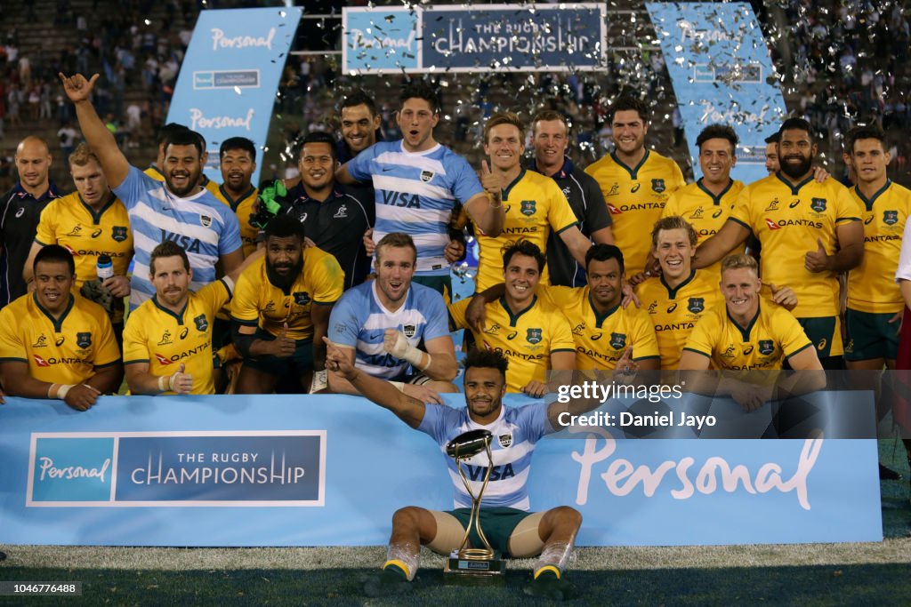 Argentina v Australia - The Rugby Championship