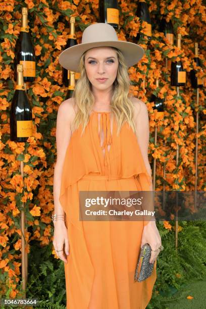 Ward attends the Ninth-Annual Veuve Clicquot Polo Classic Los Angeles at Will Rogers State Historic Park on October 6, 2018 in Pacific Palisades,...