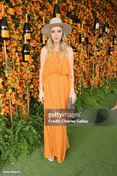 Ward attends the Ninth-Annual Veuve Clicquot Polo Classic Los Angeles at Will Rogers State Historic Park on October 6, 2018 in Pacific Palisades,...