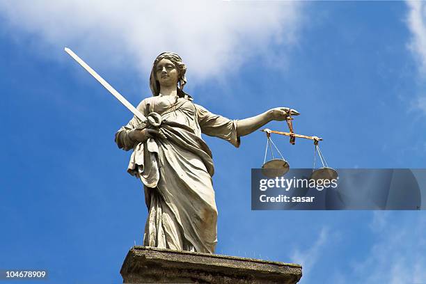 lady justice - lady justice stock pictures, royalty-free photos & images