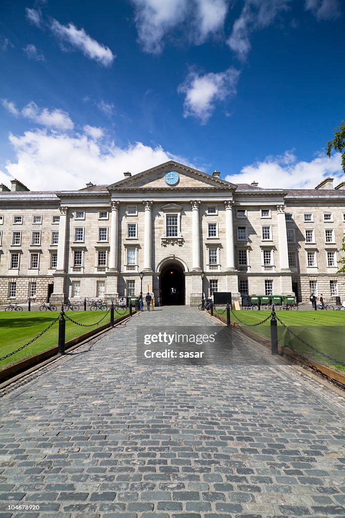 The entrance to trinity college