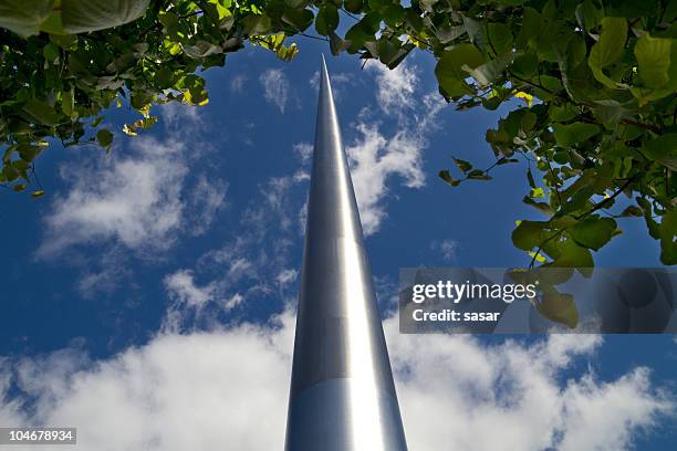 dublin spire - pointy architecture stock pictures, royalty-free photos & images