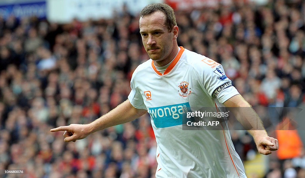 Blackpool's Scottish midfielder Charlie